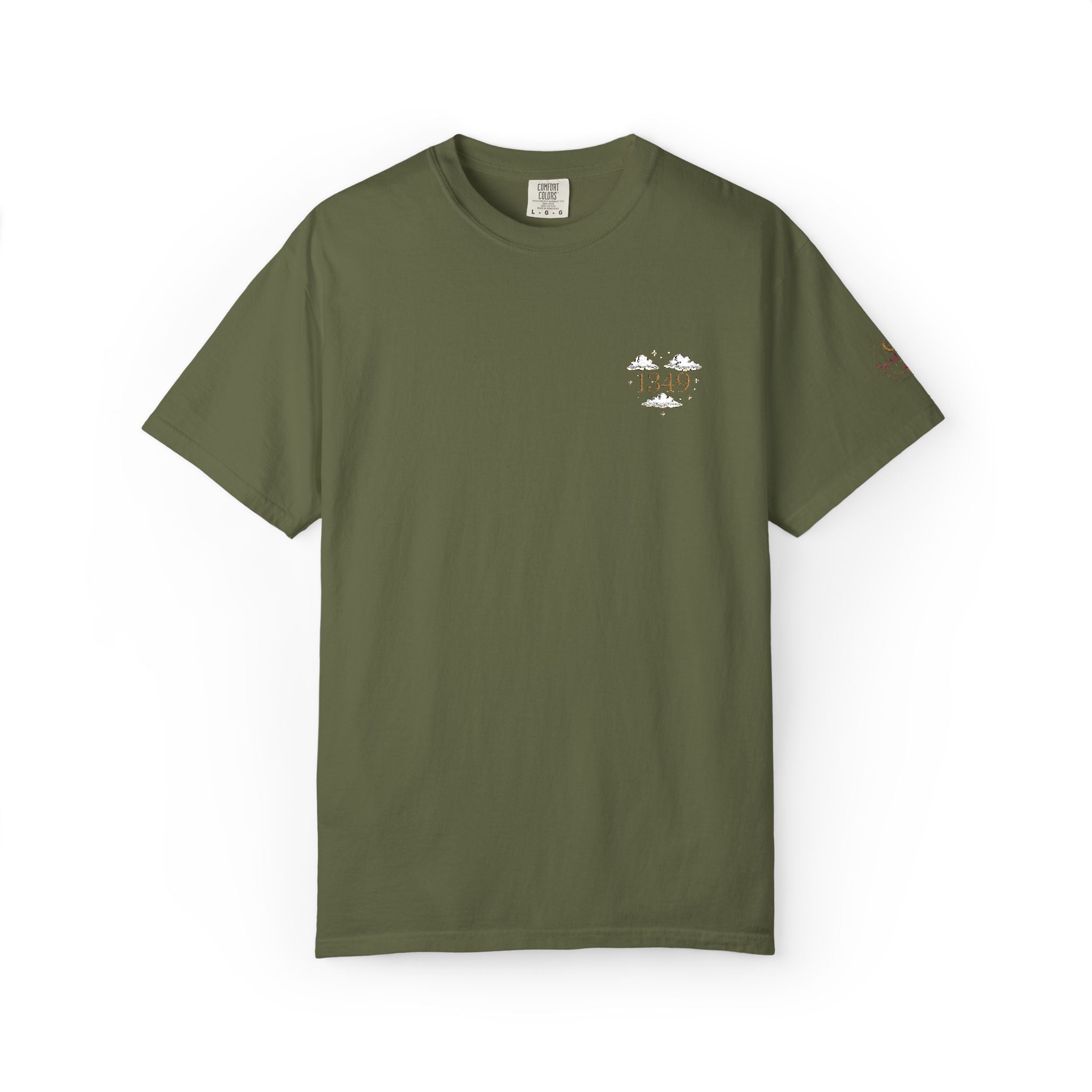T-Shirt — Minimal Floral Heart Logo Tee