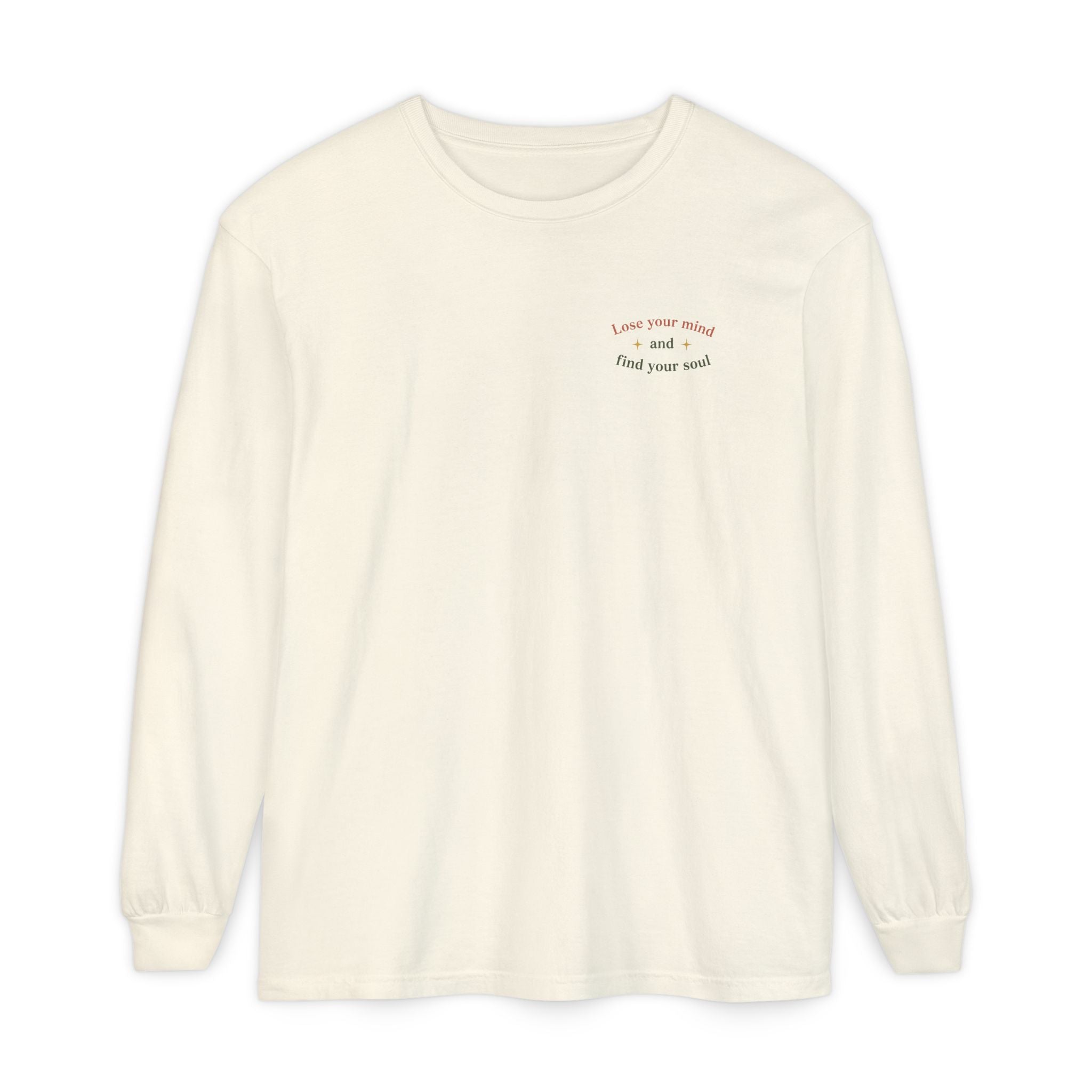 Unisex Garment-dyed Long Sleeve T-Shirt