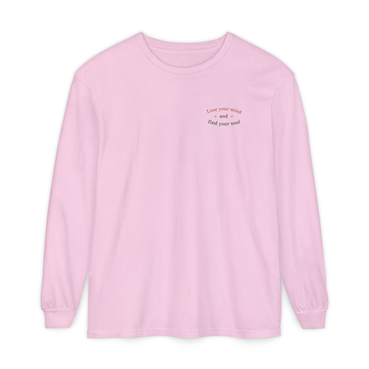 Unisex Garment-dyed Long Sleeve T-Shirt