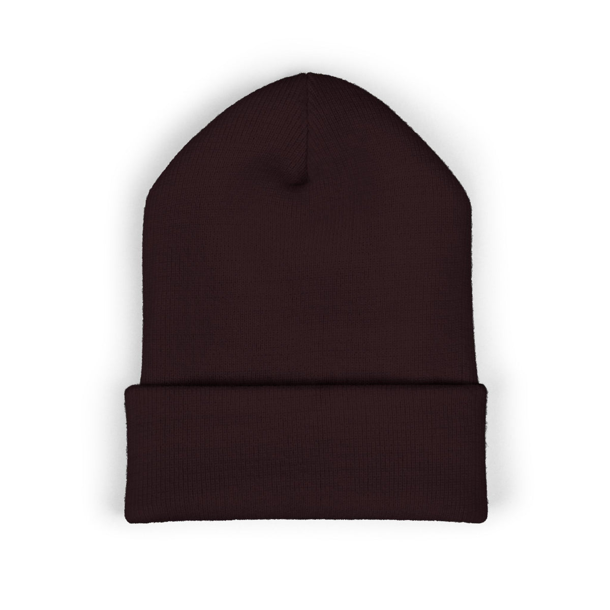 Tiny Floral Skull Embroidered Beanie | Cuffed Beanie