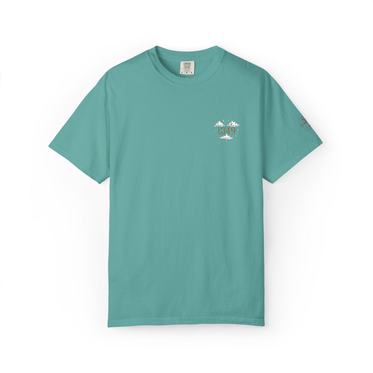 T-Shirt — Minimal Floral Heart Logo Tee