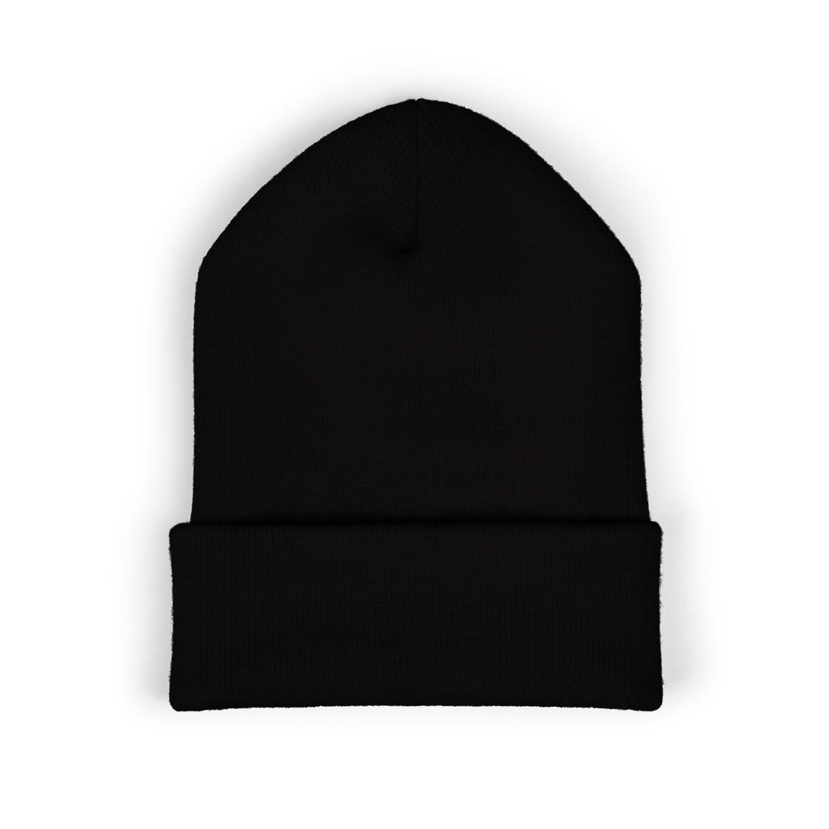 Tiny Floral Skull Embroidered Beanie | Cuffed Beanie