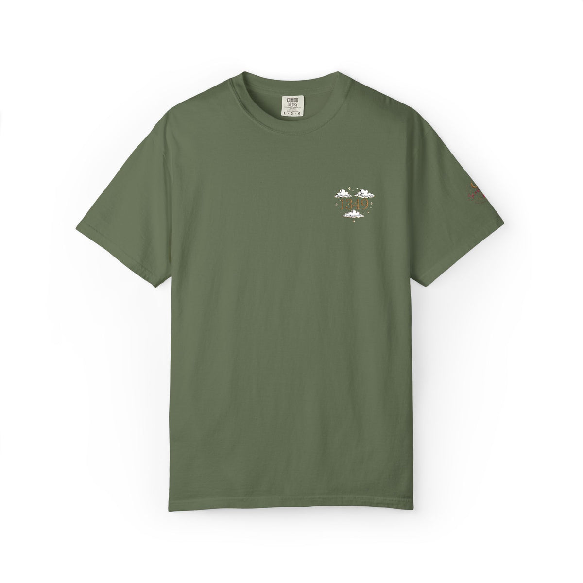 T-Shirt — Minimal Floral Heart Logo Tee