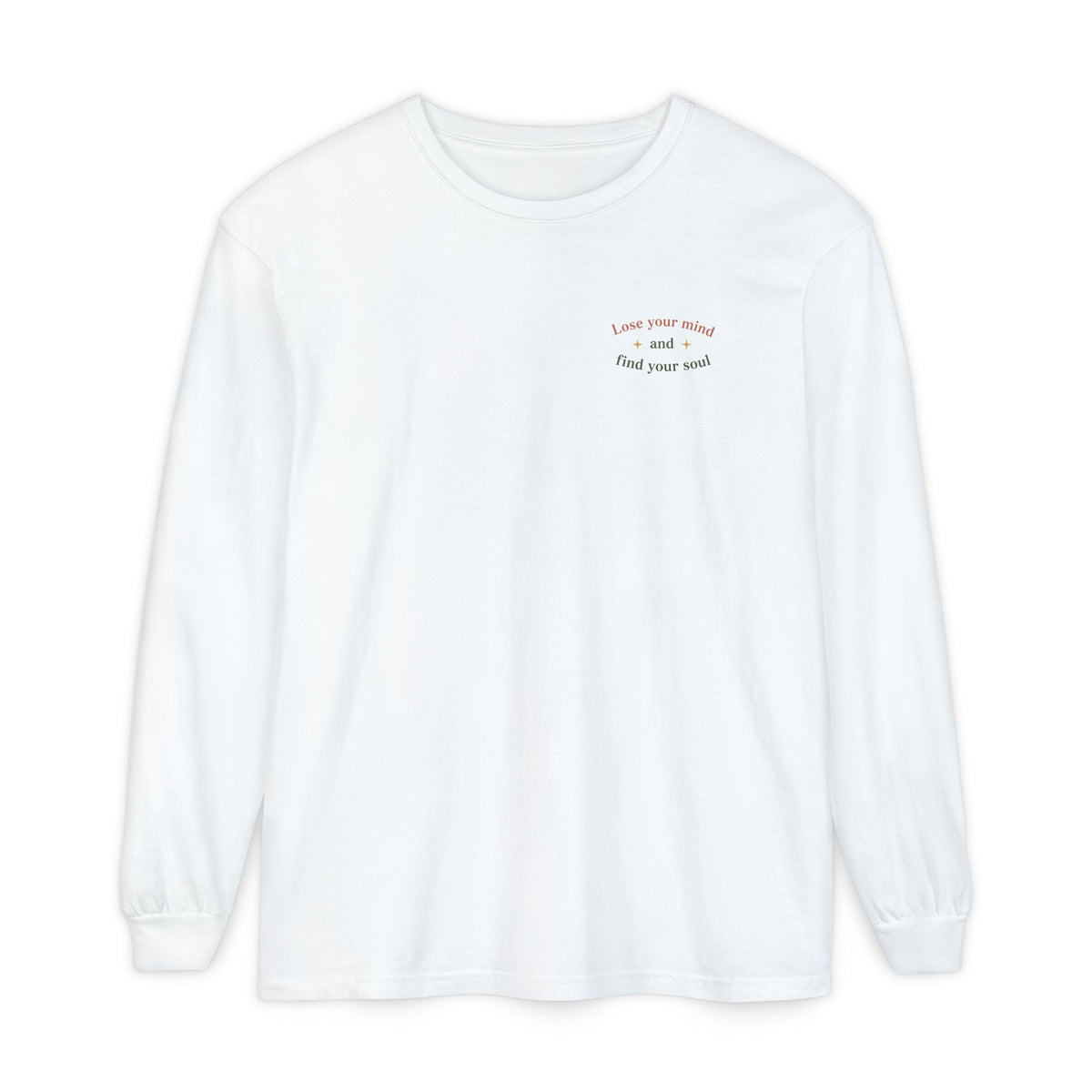Unisex Garment-dyed Long Sleeve T-Shirt