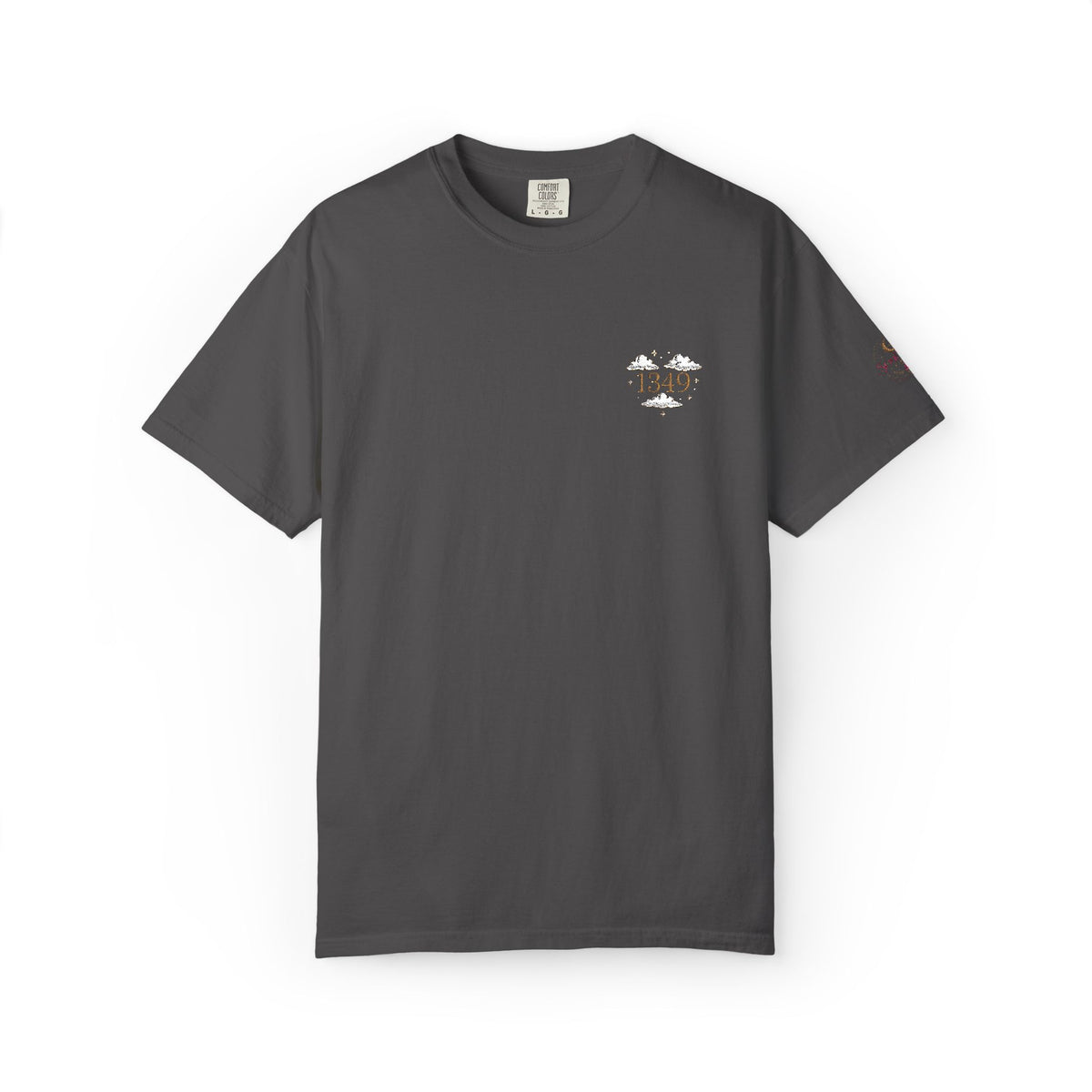 T-Shirt — Minimal Floral Heart Logo Tee