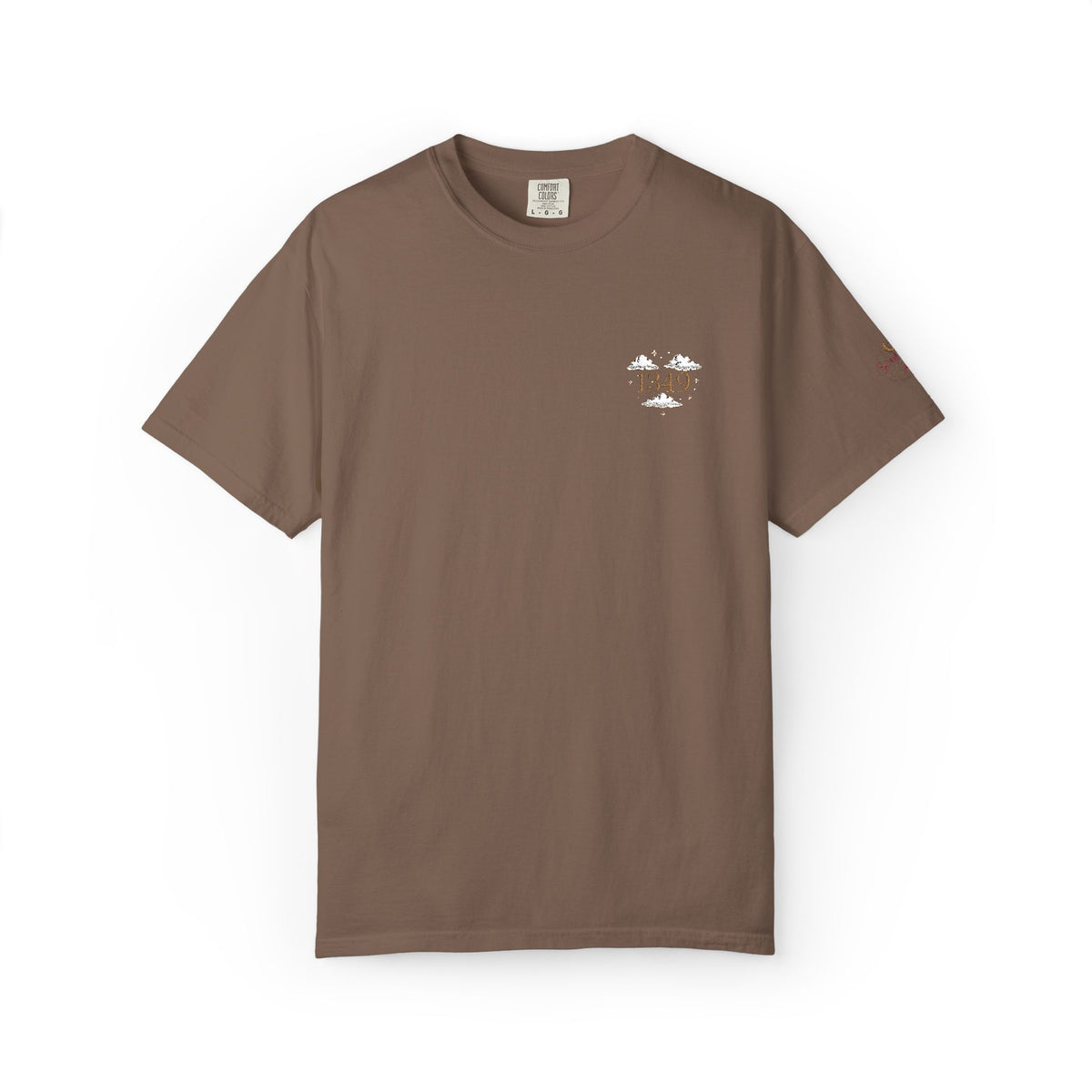 T-Shirt — Minimal Floral Heart Logo Tee