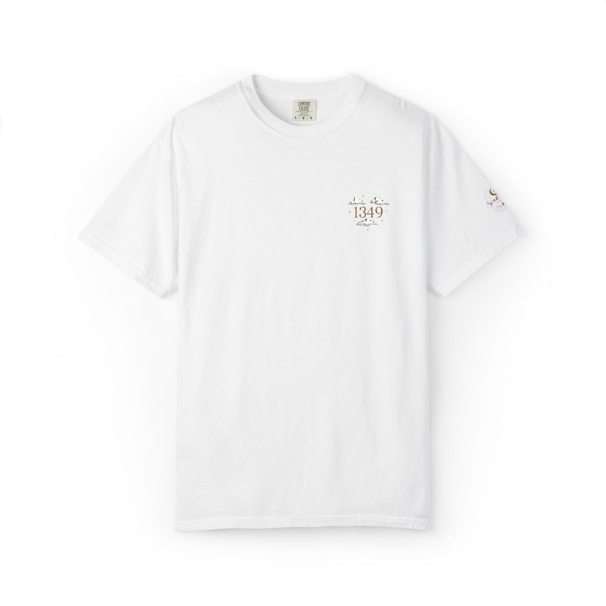 T-Shirt — Minimal Floral Heart Logo Tee